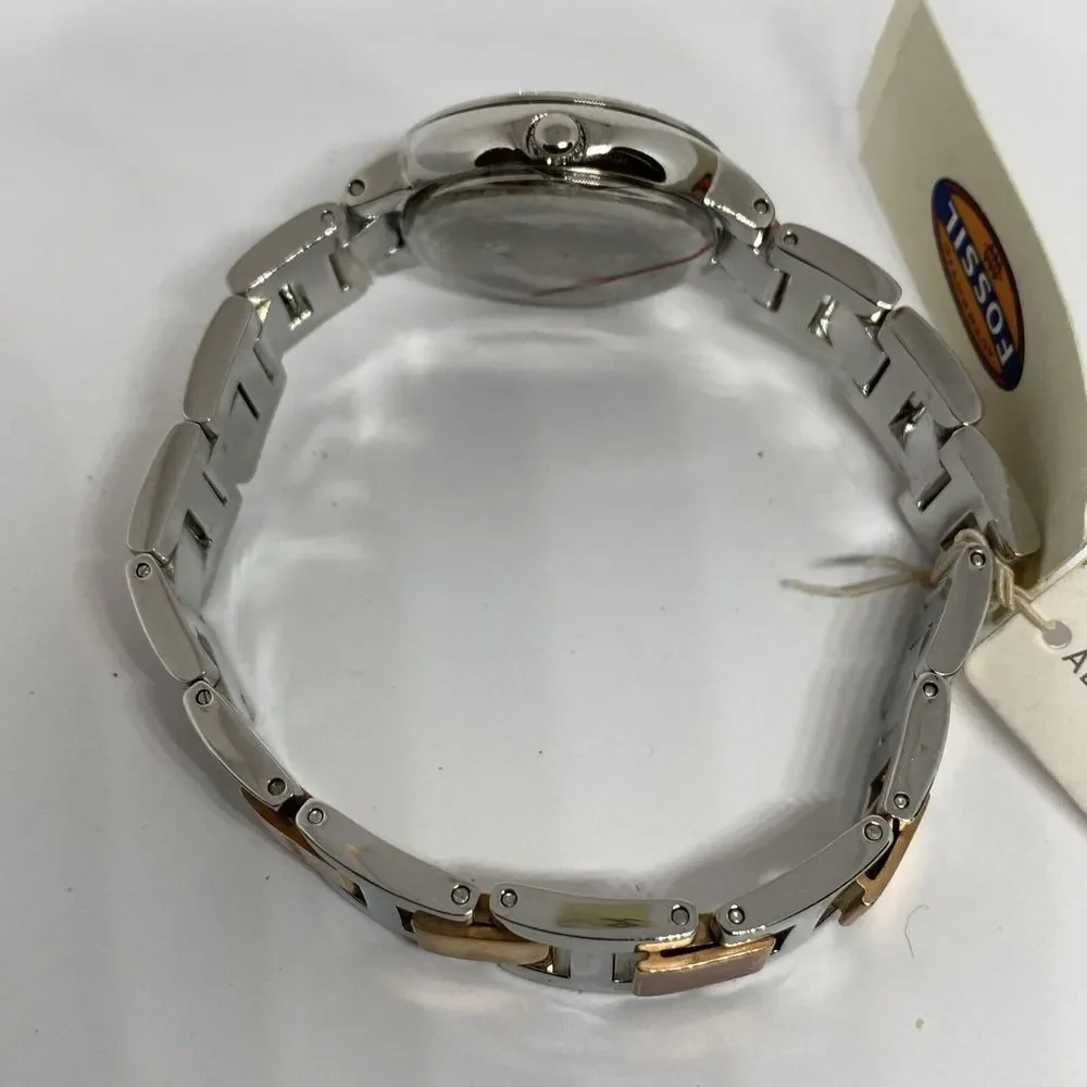 Fossil Virginia ES3405 Women's Stainless Steel Analog Dial Quartz Watch JK526